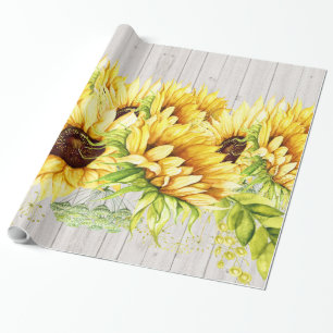 Papier cadeau Sunflower