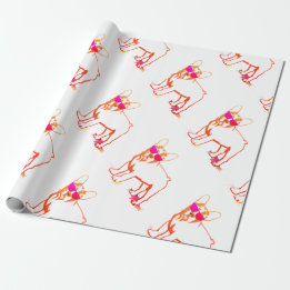 Papier Cadeau Super Bouledogue Français