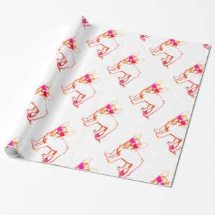 Papier Cadeau Super Bouledogue Français