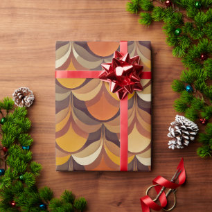 Papier Cadeau Super élégant et moderne rétro 60s les années 70 g