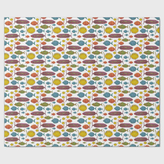 Papier Cadeau Super Fun Fish