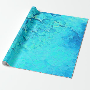 Papier Cadeau Superbe aquarelle Tropical Ocean Theme Design