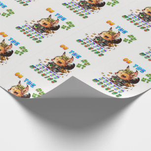 Papier Cadeau Sur la chasse guerrière de Pâques