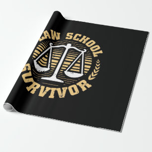 Papier Cadeau Survivant de l'école de droit