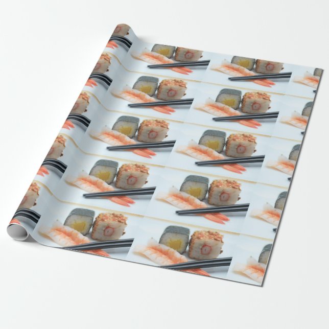 Papier Cadeau Sushi ! (Déroulé)