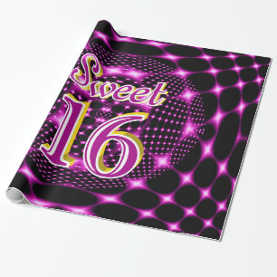 Papier Cadeau Sweet 16