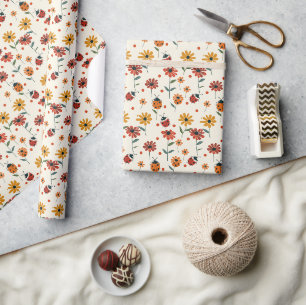 Papier Cadeau Sweet Ladybug Dreams