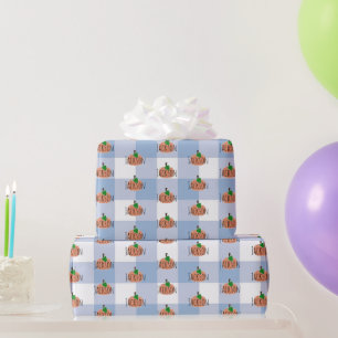 Papier Cadeau Sweet Little Citrouille Baby Boy 1er anniversaire