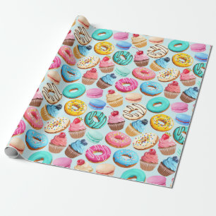 Papier Cadeau Sweet Treats Wrapping