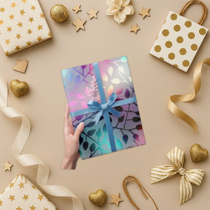 Papier Cadeau Swirl Feuille perlé