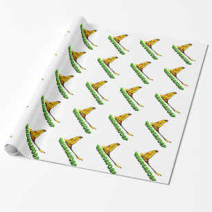 Papier Cadeau symbole animal malgache