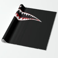 Symbole d'art de la bouche de requin - Cadeau pour