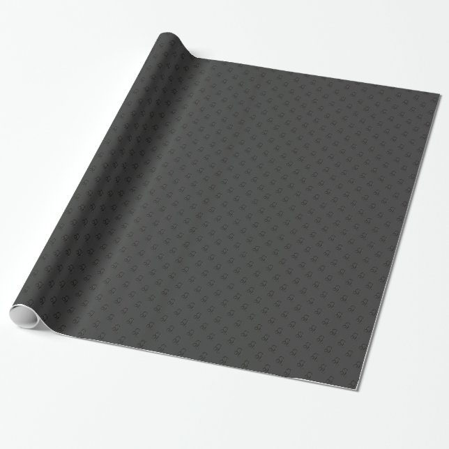 Papier cadeau symbole Lion Onyx (Déroulé)