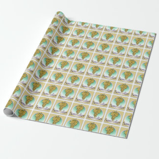 Papier Cadeau Symbole sommelier