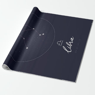 Papier Cadeau SYMBOLE Zodiaque Libra | Joli cadeau d'anniversair