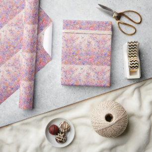 Papier Cadeau Symphonie de jardin printanier