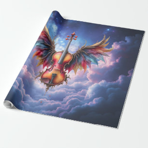 Papier Cadeau Symphonie des Cieux au Clair de Lune