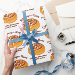 Papier Cadeau Synonym Rolls Comme Grammer Utilisé Pour Faire