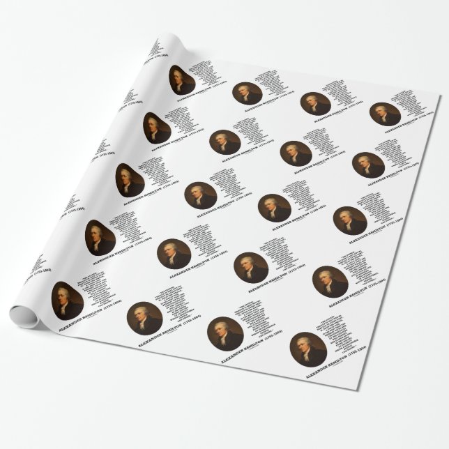Papier Cadeau Système de Hamilton ne pas être parfait une bonne (Déroulé)