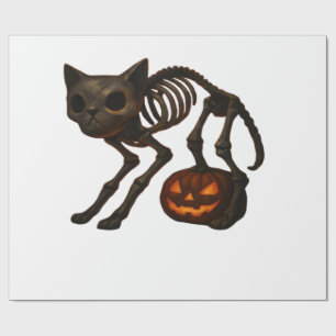 Papier Cadeau T-shirt classique cadeau Halloween squelette de ch