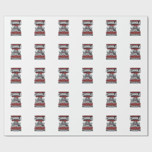 Papier Cadeau T-shirt graphique vintage avec un design de film d