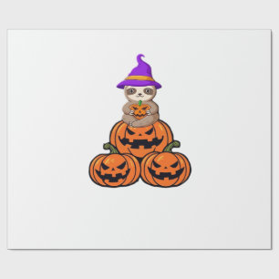 Papier Cadeau T-shirt premium Halloween Paresseux