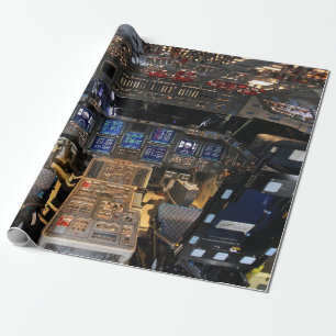 Papier Cadeau Tableau de bord du cockpit de la navette spatiale 