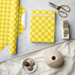 Papier Cadeau Tableau de contrôle combiné jaune par ShirleyTaylo