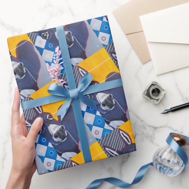 Papier Cadeau Tableau Donkey Punch par Alfred Fox (Cadeaux)