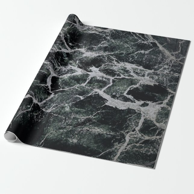 Papier Cadeau Tableau gris et noir (Déroulé)