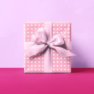Papier Cadeau Tache rose