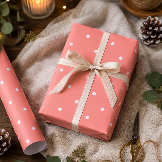 Papier Cadeau Taches de saumon  (Créateur téléchargé)