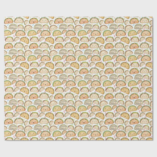 Papier Cadeau taco (Plat)