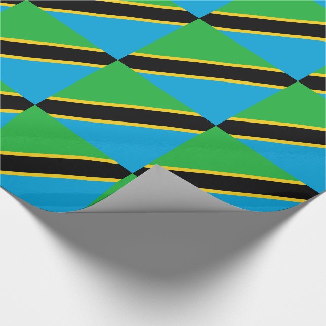 Papier Cadeau Tanzanie (Coin)