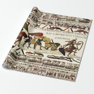 Papier Cadeau TAPESTRE BAYEUX William au Mont Saint-Michel