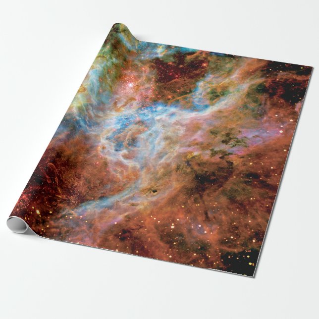 Papier Cadeau Tarantula Nebula R136 NASA Hubble Space Photo (Déroulé)