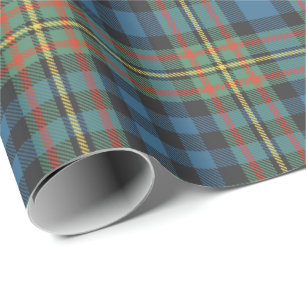 Papier Cadeau Tartan ancien du clan MacLellan