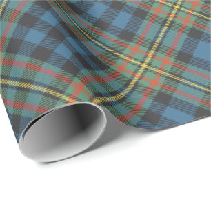 Papier Cadeau Tartan ancien du clan MacLellan