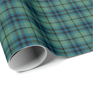 Papier Cadeau Tartan antique de clan de Keith
