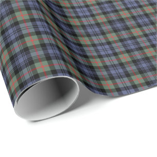 Papier Cadeau Tartan antique de clan de Murray