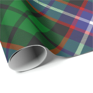 Papier Cadeau Tartan Clan Russell