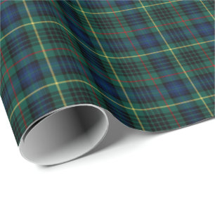 Papier Cadeau Tartan de chasse de clan de Stewart