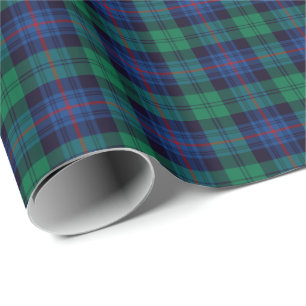 Papier Cadeau Tartan de clan d'Armstrong