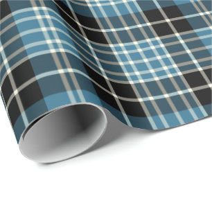 Papier Cadeau Tartan de clan de Clark