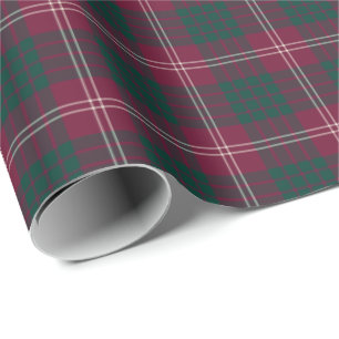 Papier Cadeau Tartan de clan de Crawford