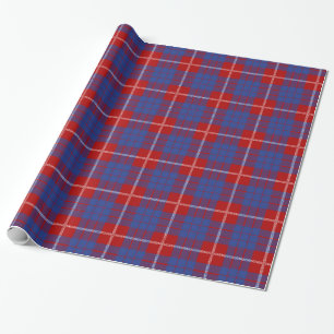 Papier Cadeau Tartan de Hamilton de clan