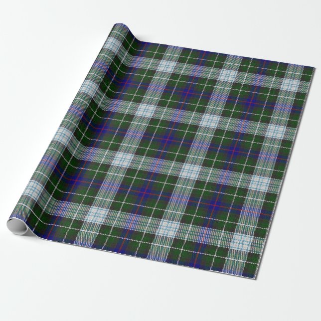 Papier Cadeau Tartan de robe du Mackenzie de clan (Déroulé)