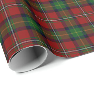 Papier Cadeau Tartan d'écossais de Boyd de clan