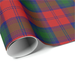 Papier Cadeau Tartan d'écossais de Lindsay Lindsey de clan