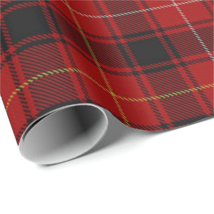 Papier Cadeau Tartan d'écossais de MacIver de clan